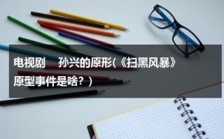 电视剧    孙兴的原形(《扫黑风暴》原型事件是啥？)（扫黑风暴孙兴之前叫什么名字来着）