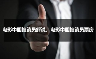 电影中国推销员解说，电影中国推销员票房（中国推销员电影演员表大全图片）