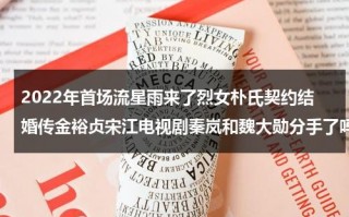 2022年首场流星雨来了烈女朴氏契约结婚传金裕贞宋江电视剧秦岚和魏大勋分手了吗