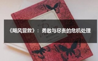 《飓风营救》：勇敢与尽责的危机处理（《飓风营救》3）