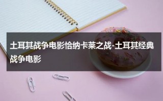 土耳其战争电影恰纳卡莱之战-土耳其经典战争电影（土耳其 纳卡冲突）