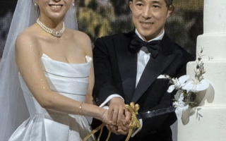 汤镇业31岁大女儿出嫁！苗侨伟帅气，向太气质好，前妻姜坤一袭红裙却抢镜（汤镇业和苗侨伟谁更帅）