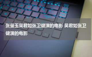 张曼玉吴君如张卫健演的电影 吴君如张卫健演的电影