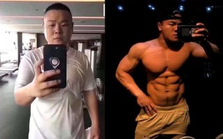 健身圈里的岳云鹏，相似的脸，身材却不一样，肌肉身材亮眼（肌肉版岳云鹏）