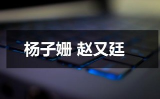 杨子姗 赵又廷（赵又廷和杨子珊接吻）