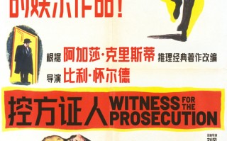 影史悬疑巅峰之作《控方证人》提前点映 上译厂艺术家献声国语配音版