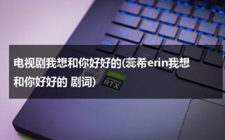 电视剧我想和你好好的(蕊希erin我想和你好好的 剧词)（我想和你好好的电视剧百科）