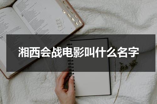湘西会战电影叫什么名字（湘西会战作战图）-第1张图片-九妖电影