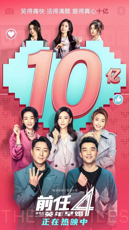 《前任4》累计票房破10亿 《孤注一掷》最终票房38.48亿（前任4豆瓣评分多少）-第2张图片-九妖电影