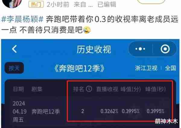 《跑男》被质疑炒作李晨baby恋情，开播收视0.3，只能消费老成员（跑男里面李晨）-第7张图片-九妖电影