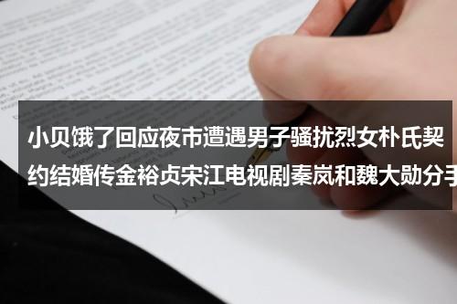 小贝饿了回应夜市遭遇男子骚扰烈女朴氏契约结婚传金裕贞宋江电视剧秦岚和魏大勋分手了吗（小贝饿了完整视频）-第1张图片-九妖电影
