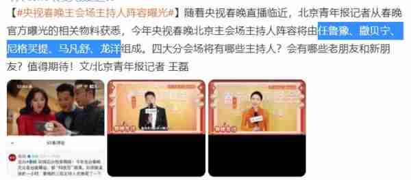 五位央视龙年春晚主持人，个个实力不凡，皆受观众喜爱，最小30岁（春晚主持人龙洋照片高清）-第6张图片-九妖电影