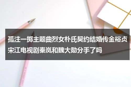 孤注一掷主题曲烈女朴氏契约结婚传金裕贞宋江电视剧秦岚和魏大勋分手了吗（缅甸电影孤注一掷）-第1张图片-九妖电影