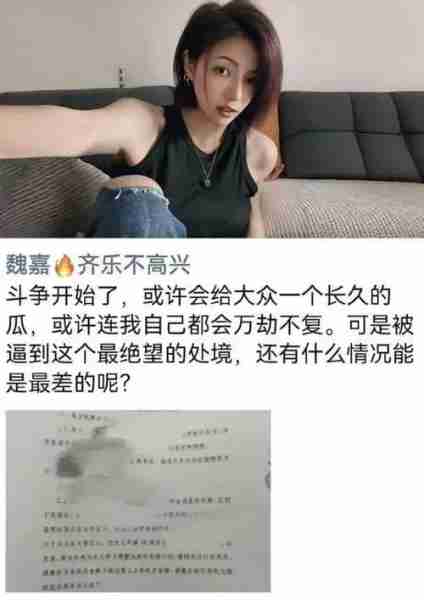又反转了!高亚麟想和魏嘉复合并答应给孩子上户口，魏嘉回应打脸（高亚麟的妻子）-第12张图片-九妖电影