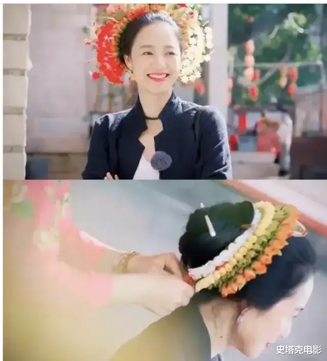 同是戴簪花，为啥「较土」的赵丽颖被央视力挺，毛晓彤，陈都灵却没出圈（赵丽颖为什么这么土）-第7张图片-九妖电影