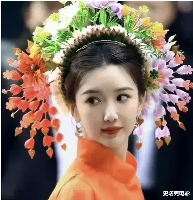 同是戴簪花，为啥「较土」的赵丽颖被央视力挺，毛晓彤，陈都灵却没出圈（赵丽颖为什么这么土）-第8张图片-九妖电影