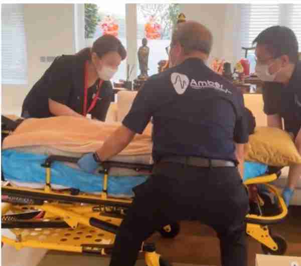 向太陈岚不幸摔倒入院抢救！身体骨折情况严重，大腿打了四根髓钉（向太陈岚多少斤）-第1张图片-九妖电影