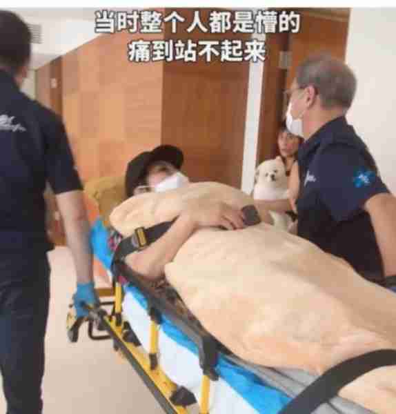 向太陈岚不幸摔倒入院抢救！身体骨折情况严重，大腿打了四根髓钉（向太陈岚多少斤）-第3张图片-九妖电影