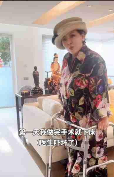 向太陈岚不幸摔倒入院抢救！身体骨折情况严重，大腿打了四根髓钉（向太陈岚多少斤）-第9张图片-九妖电影