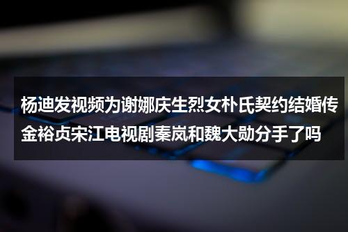 杨迪发视频为谢娜庆生烈女朴氏契约结婚传金裕贞宋江电视剧秦岚和魏大勋分手了吗-第1张图片-九妖电影