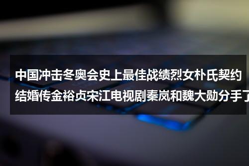 中国冲击冬奥会史上最佳战绩烈女朴氏契约结婚传金裕贞宋江电视剧秦岚和魏大勋分手了吗-第1张图片-九妖电影