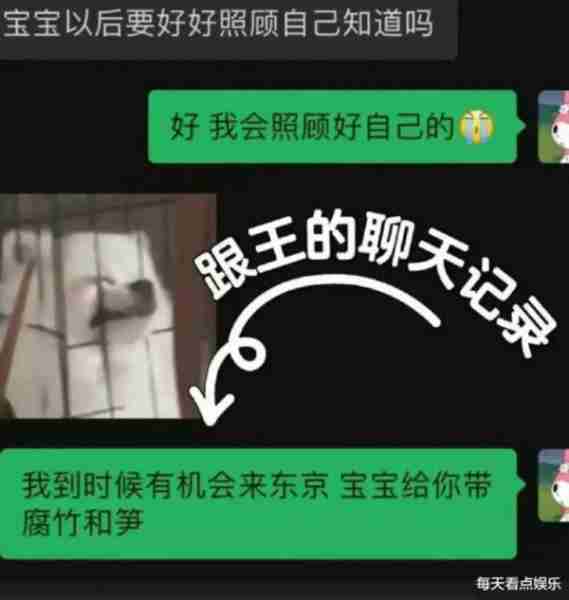 小羽和王思聪分手，晒聊天记录获网友心疼！王思聪：宝宝以后照顾好自己-第4张图片-九妖电影