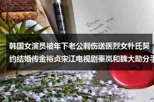 韩国女演员被年下老公刺伤送医烈女朴氏契约结婚传金裕贞宋江电视剧秦岚和魏大勋分手了吗-第1张图片-九妖电影