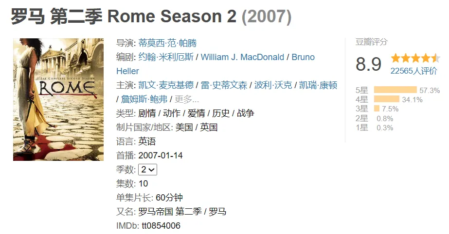 罗马，HBO的神作，爱美剧推荐-第1张图片-九妖电影