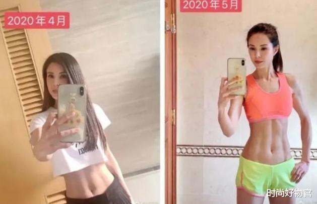 李若彤健身过度，壮似“金刚芭比”，被调侃：一巴掌拍死一个段誉-第3张图片-九妖电影