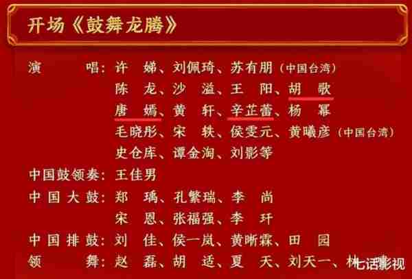 春晚节目单热搜人气抢先看，双北狂喜，爆款受宠，小品只有4个-第5张图片-九妖电影
