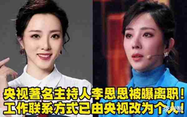 李思思辞职比张蕾淡出轰动，与董卿搭档多年却没主持过春晚很遗憾-第4张图片-九妖电影