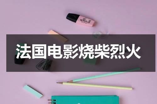 法国电影烧柴烈火-第1张图片-九妖电影