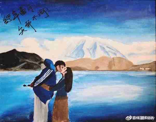 王治郅90后妻子主持春晚！一身红裙尽显高挑美丽：大郅人生赢家-第5张图片-九妖电影