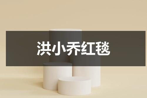 洪小乔红毯-第1张图片-九妖电影