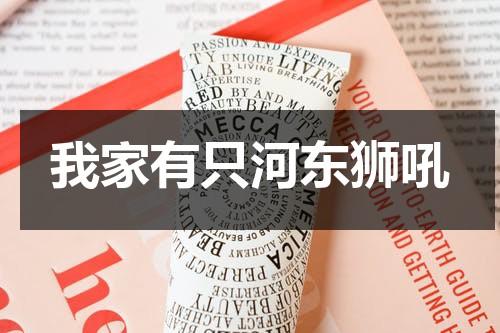 我家有只河东狮吼-第1张图片-九妖电影
