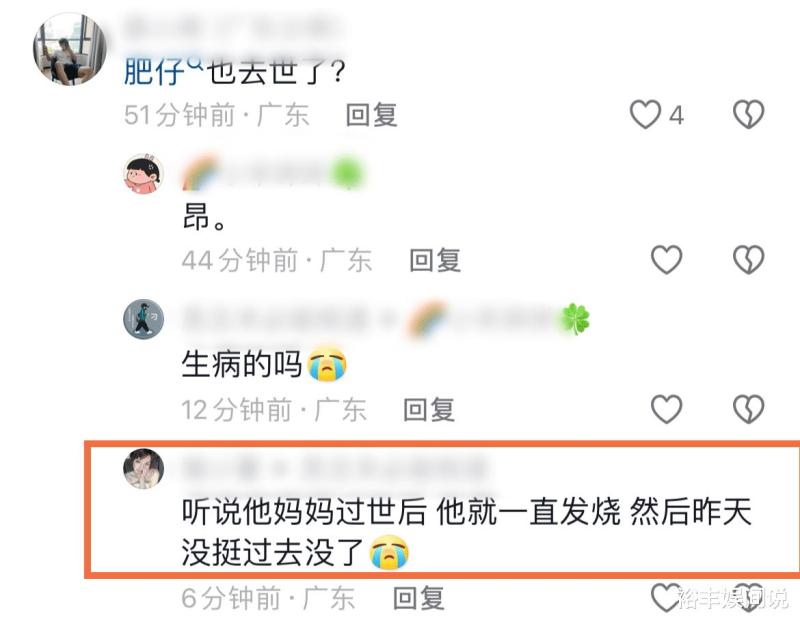 17岁网红肥仔去世！体重达320斤，妈妈几天前去世一家人只剩爷爷-第12张图片-九妖电影