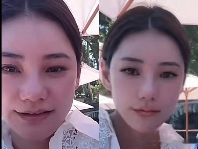 汪小菲夫妇直播，小菲夸小梅靓，美颜功能突然掉了，评论区好热闹-第4张图片-九妖电影