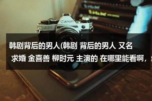 韩剧背后的男人(韩剧 背后的男人 又名 求婚 金喜善 柳时元 主演的 在哪里能看啊，给个链接)-第1张图片-九妖电影