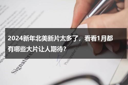 2024新年北美新片太多了，看看1月都有哪些大片让人期待？-第1张图片-九妖电影