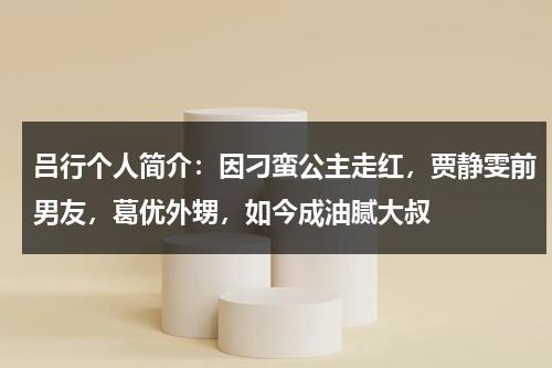 吕行个人简介：因刁蛮公主走红，贾静雯前男友，葛优外甥，如今成油腻大叔-第1张图片-九妖电影