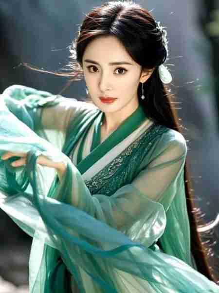 网友-假如让杨幂演青蛇或七仙女~​​​你觉得怎么样？（杨幂蟒蛇装）-第2张图片-九妖电影