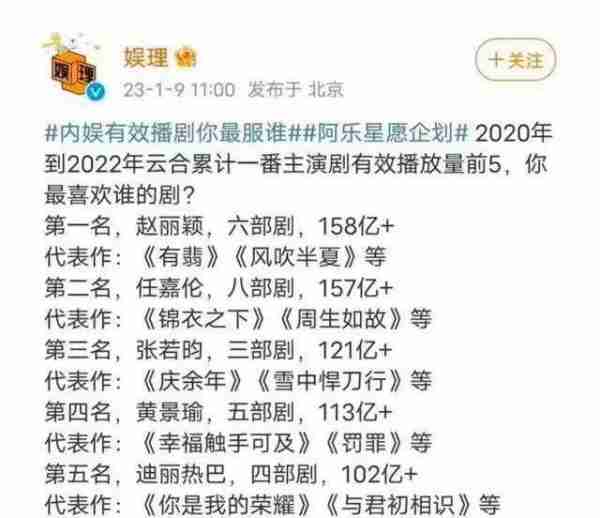 先搭白鹿彭小苒，后搭李兰迪，头套都懒得换的他，还能吃红利几年（白鹿小方）-第10张图片-九妖电影