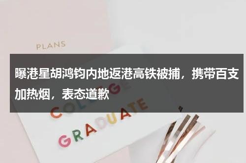 曝港星胡鸿钧内地返港高铁被捕，携带百支加热烟，表态道歉-第1张图片-九妖电影