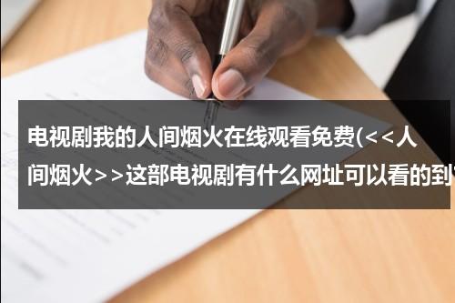 电视剧我的人间烟火在线观看免费(这部电视剧有什么网址可以看的到?)（我的人间烟火百科内容简介）-第1张图片-九妖电影