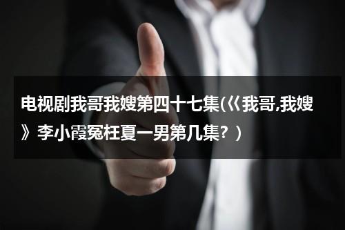 电视剧我哥我嫂第四十七集(巜我哥,我嫂》李小霞冤枉夏一男第几集？)（我哥我嫂演员名字大全）-第1张图片-九妖电影
