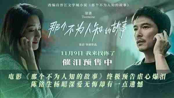 《那个不为人知的故事》陈铭生杨昭深爱无悔却有一点遗憾-第1张图片-九妖电影