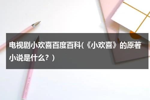 电视剧小欢喜百度百科(《小欢喜》的原著小说是什么？)（小欢喜电视剧小说免费阅读完整版）-第1张图片-九妖电影