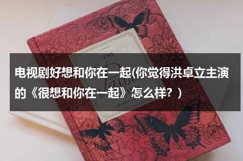 电视剧好想和你在一起(你觉得洪卓立主演的《很想和你在一起》怎么样？)（好想和你在一起 完美港剧）-第1张图片-九妖电影