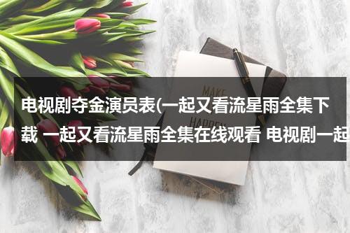 电视剧夺金演员表(一起又看流星雨全集下载 一起又看流星雨全集在线观看 电视剧一起又看流星雨全集视频播放)（夺金电视剧01）-第1张图片-九妖电影