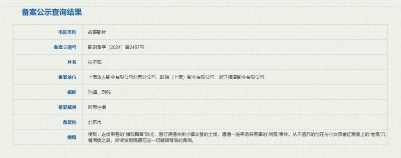 傩戏×闹鬼 《庆余年》导演新电影《神不知》立项（庆余年耍酒疯）-第2张图片-九妖电影